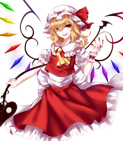 Tags: Fanart, Touhou, Flandre Scarlet, Pixiv, Fanart From Pixiv, Sheya