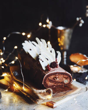 chocolate swiss roll