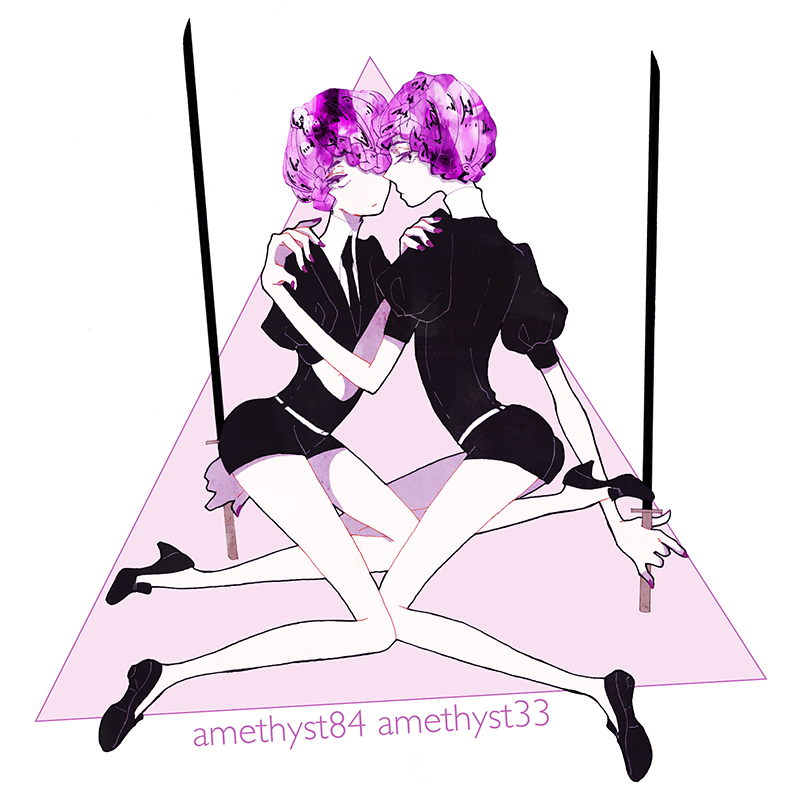 宝石之国 紫水晶 pixiv 画师: なつ