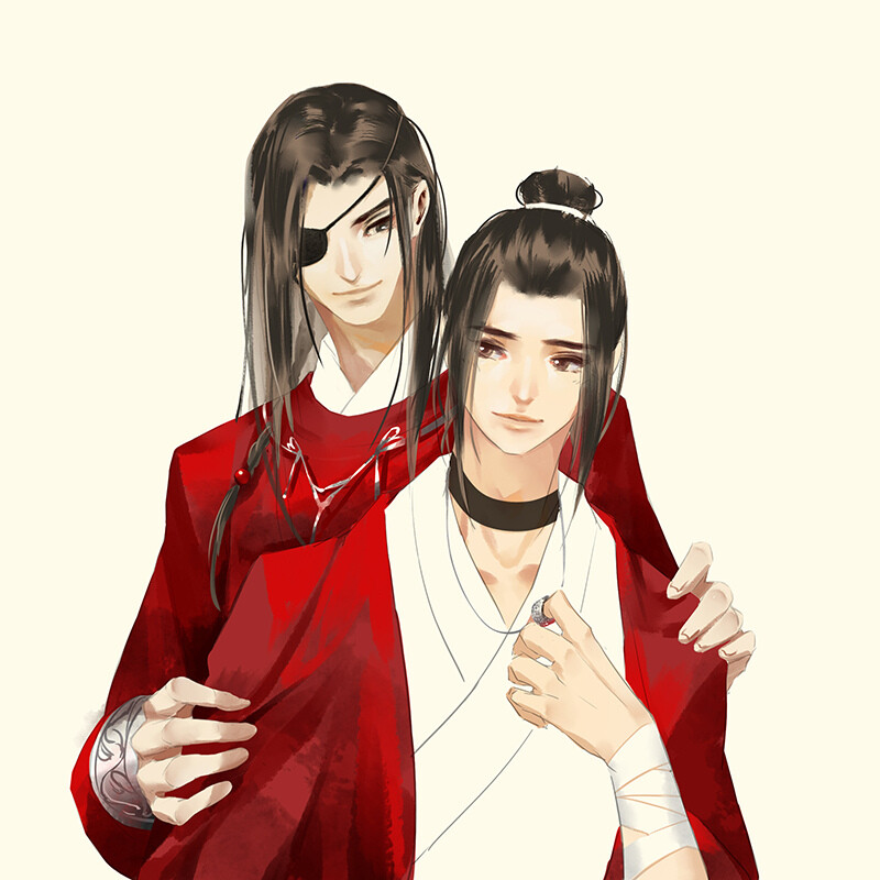 〔 天官赐福 〕台风君 绘