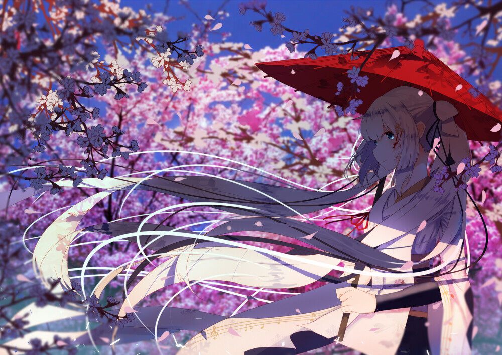 VOCALOID 初音未来 绘师：Re:Rin（pixiv id=10453155） 本作品pixiv id=66567831