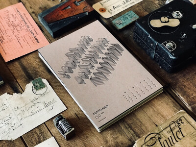 は蛋｜2018 Mr cup letterpress calendar