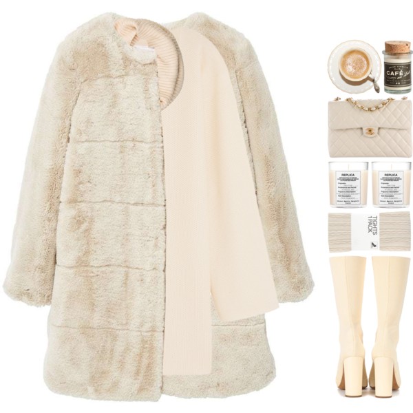 A fashion look from November 2017 featuring wool dress, mango coats and h&m tights. Browse and shop related looks.