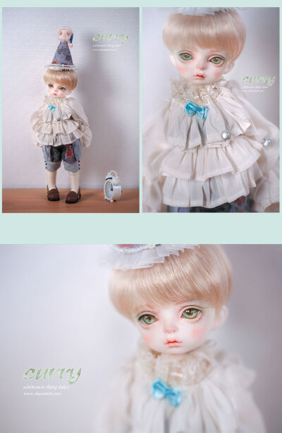 CharmDoll/CD 白色童话系列—Curry（柯里）6分 娃娃_bjd/sd