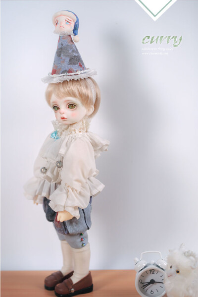 CharmDoll/CD 白色童话系列—Curry（柯里）6分 娃娃_bjd/sd