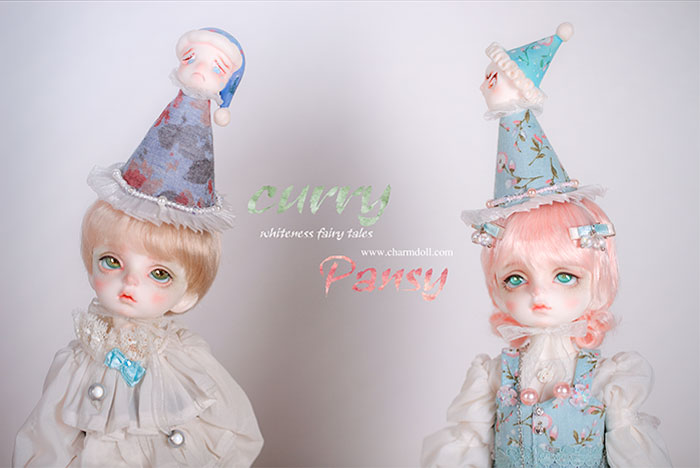 CharmDoll/CD 白色童话系列—Curry（柯里）6分 娃娃_bjd/sd