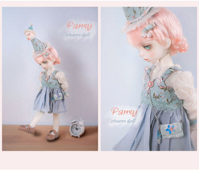 CharmDoll/CD 白色童话系列—Pansy（潘茜）6分 娃娃_bjd/sd