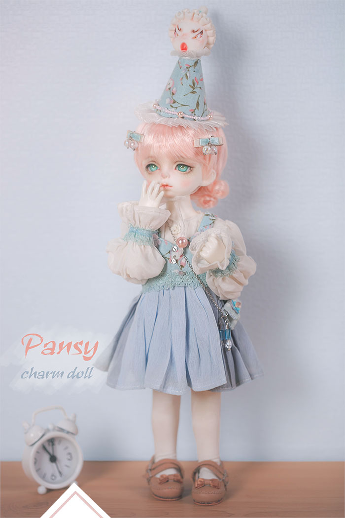 CharmDoll/CD 白色童话系列—Pansy（潘茜）6分 娃娃_bjd/sd