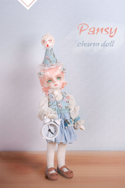 CharmDoll/CD 白色童话系列—Pansy（潘茜）6分 娃娃_bjd/sd