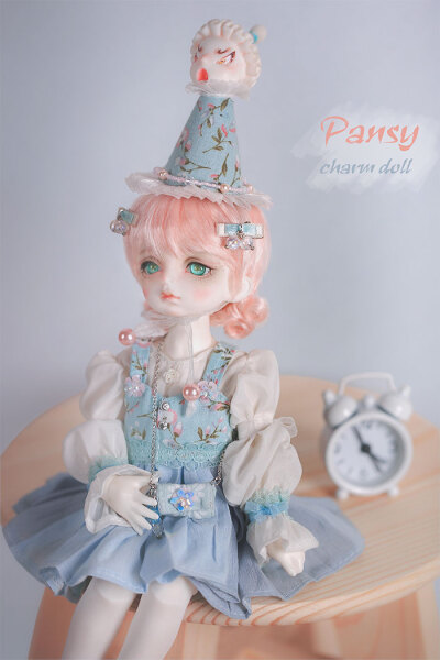 CharmDoll/CD 白色童话系列—Pansy（潘茜）6分 娃娃_bjd/sd