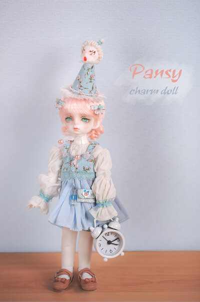 CharmDoll/CD 白色童话系列—Pansy（潘茜）6分 娃娃_bjd/sd