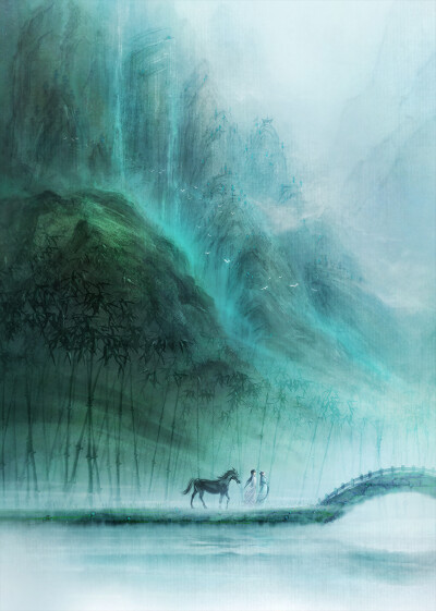 绘师【流水画】