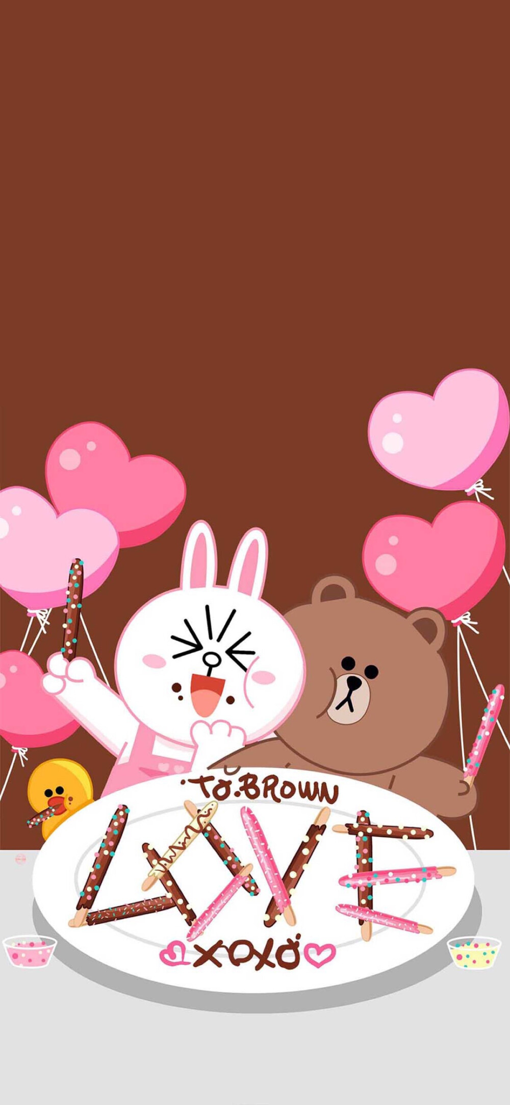 linefriends布朗熊77可妮兔