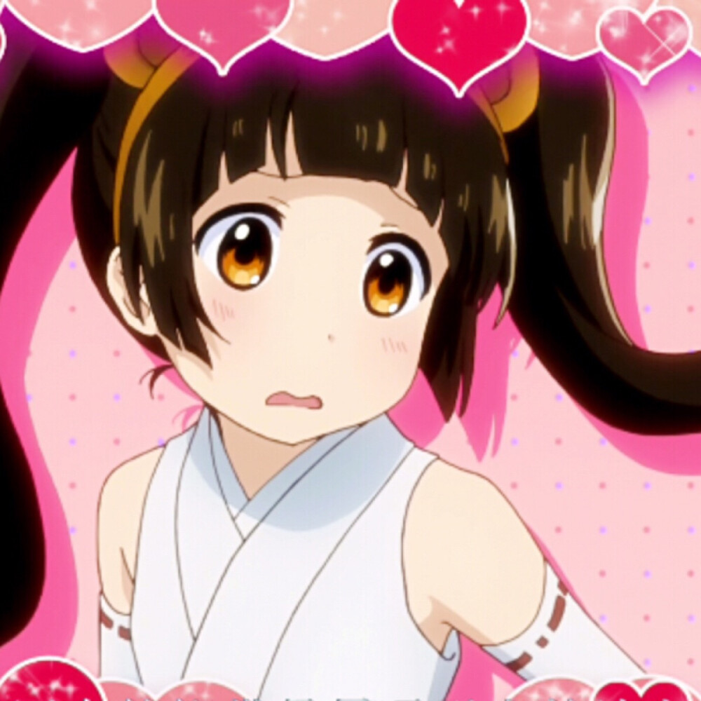 动漫自截可爱卡通雨宿町当女孩遇上熊