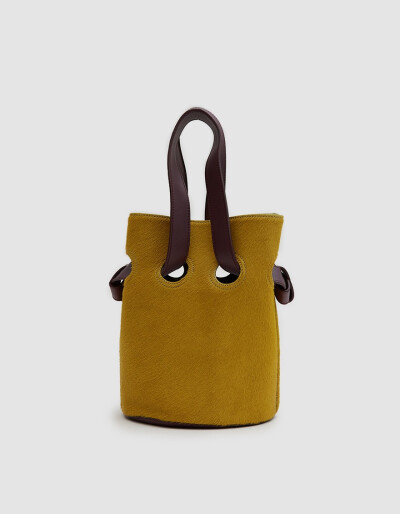 Goodall Bucket Bag in Mustard