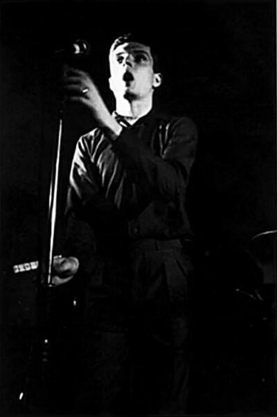 Ian Curtis.