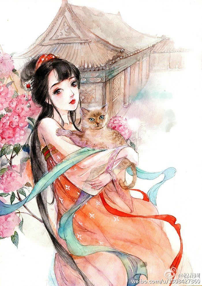 【古风美人】作者：棉花圃