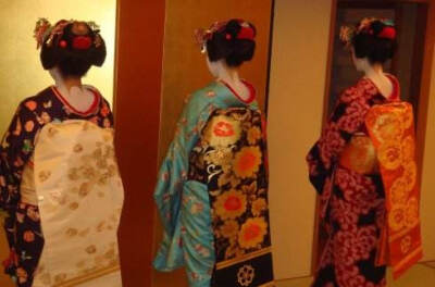 和服 传统 艺伎 舞伎 和风 日本 东瀛 和服腰带 华丽 
