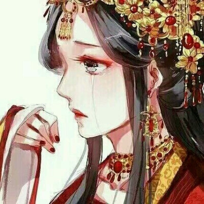 T^T喜欢的抱走，古风 红衣 壁纸 插画 妖孽 美女 剑三 