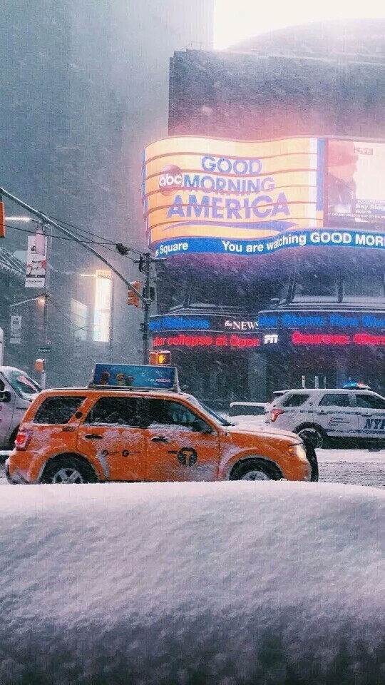 雪景壁纸，温暖寒冬