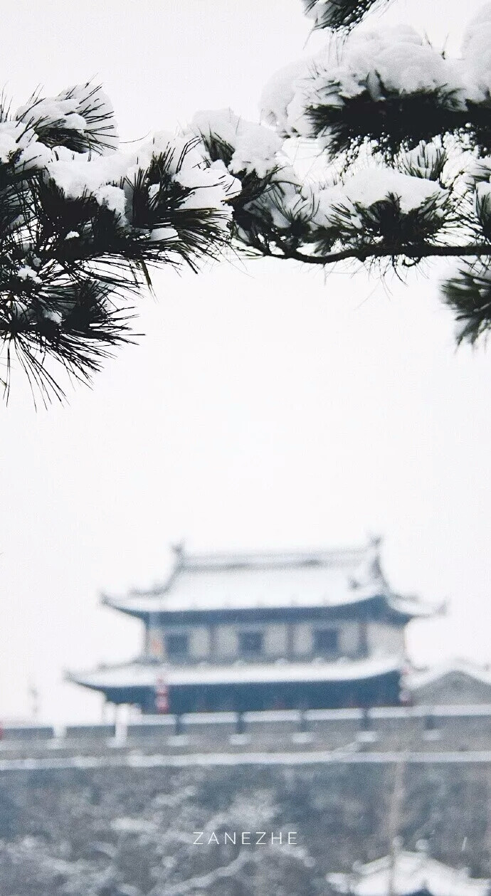 雪景壁纸，温暖寒冬