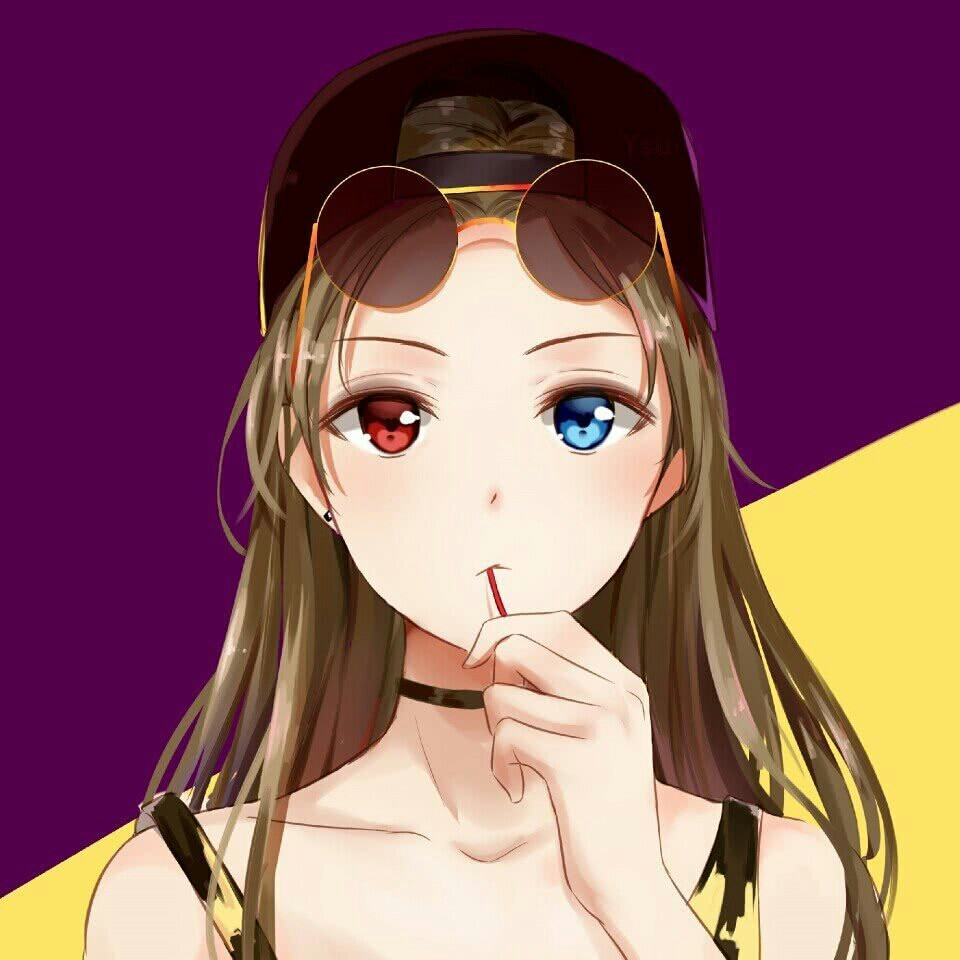 ▽颜苏自画集动漫情侣头像酷吃糖