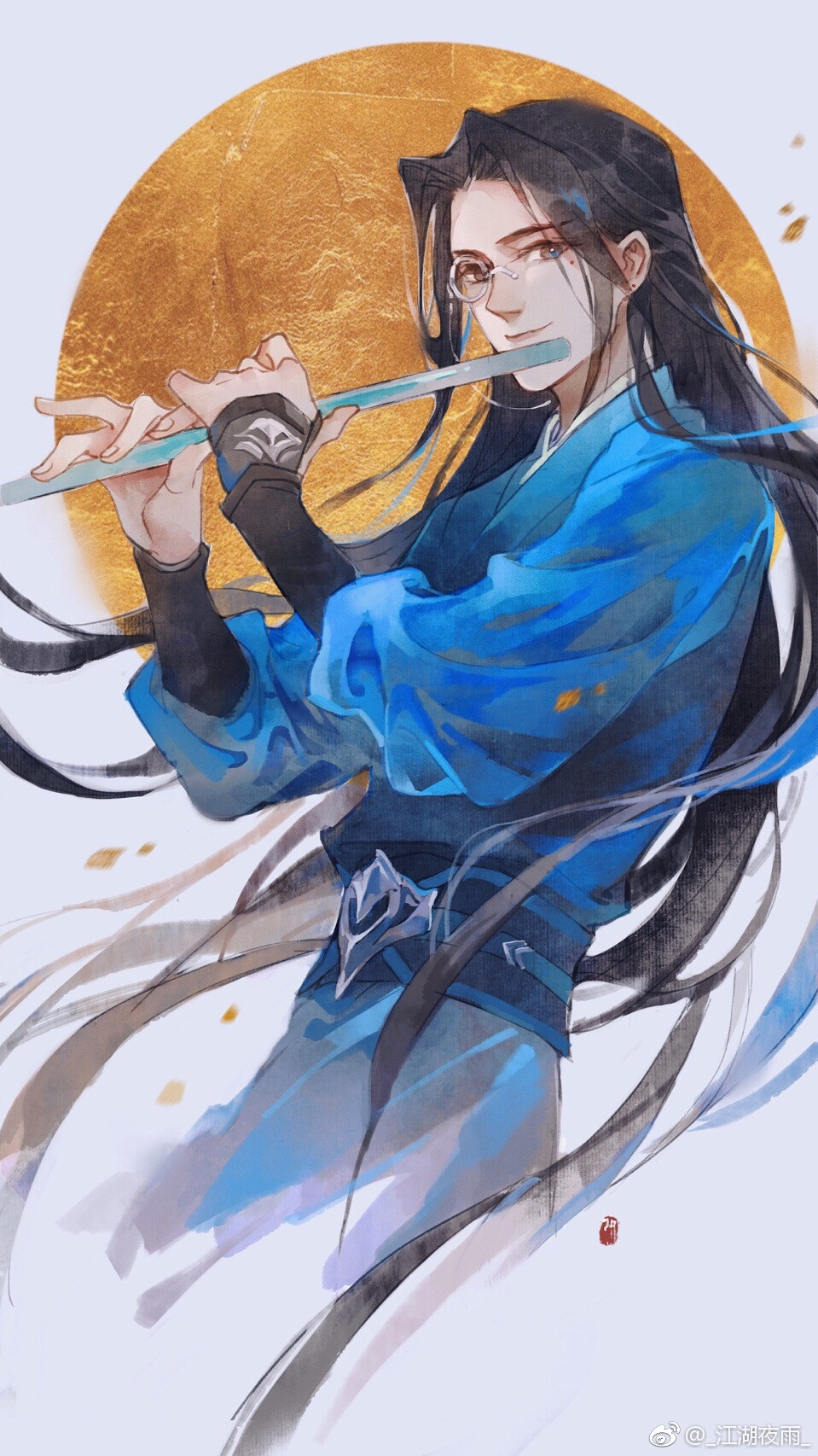 【古风美男】 #杀破狼#作者：江湖夜雨