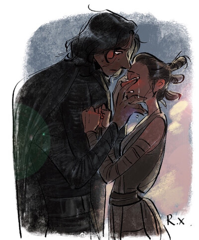 Reylo 画师微博：强势小麻雀