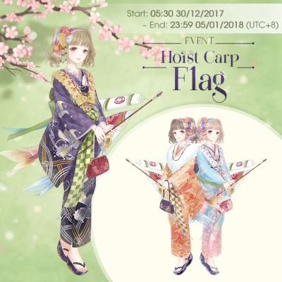 hoist carp flag