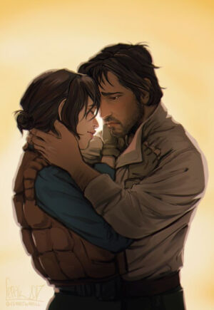 Jyn and Cassian 