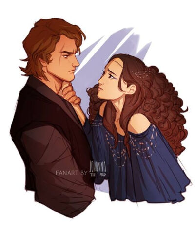 Anakin and Padme 