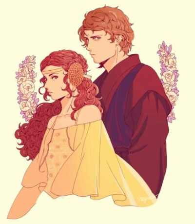 Padme and Anakin