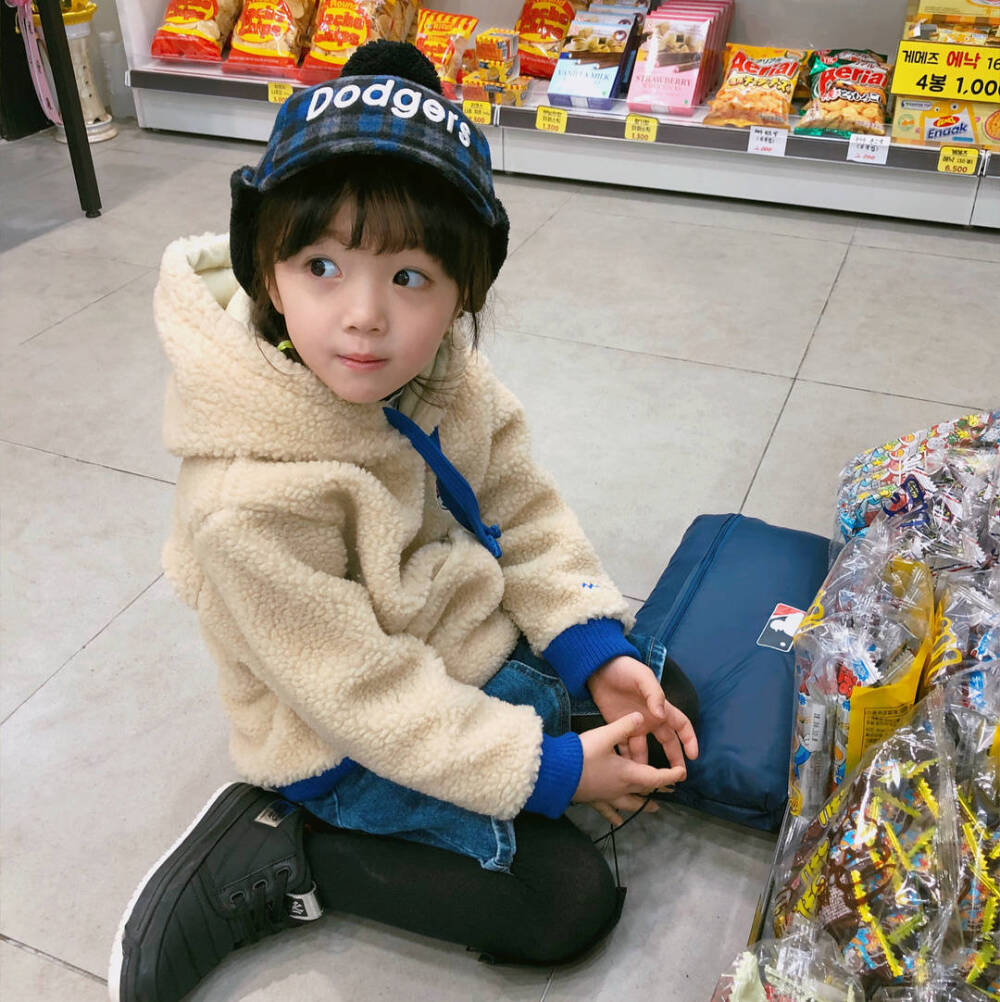 很喜欢的恩星妹妹 金恩星 萝莉 童模 萌娃 可爱