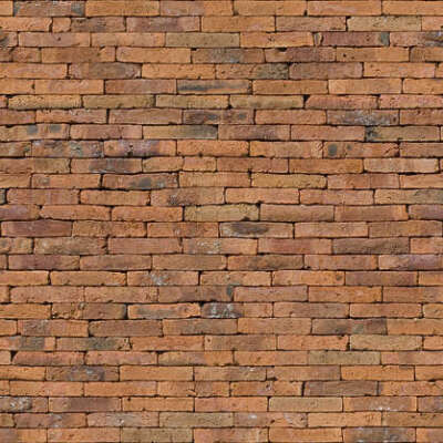 brick small groutless stacked