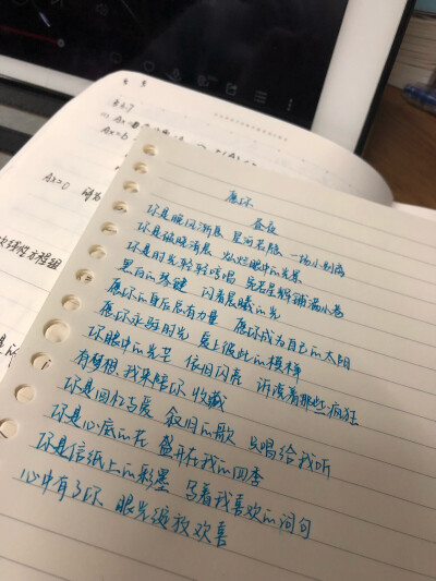 时遇手写～愿你