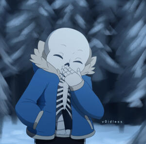 sans♡♡（骷髅有嘴唇吗？（ ’ - ’ *