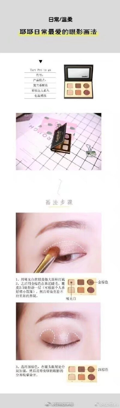：三种不同上妆方法，各路眼型全包干！ ​​​​