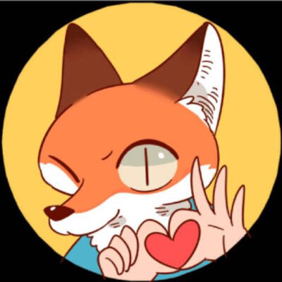 废柴狐阿桔 男头 漫