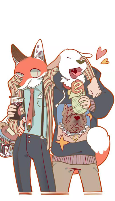 废柴狐阿桔 壁纸 漫