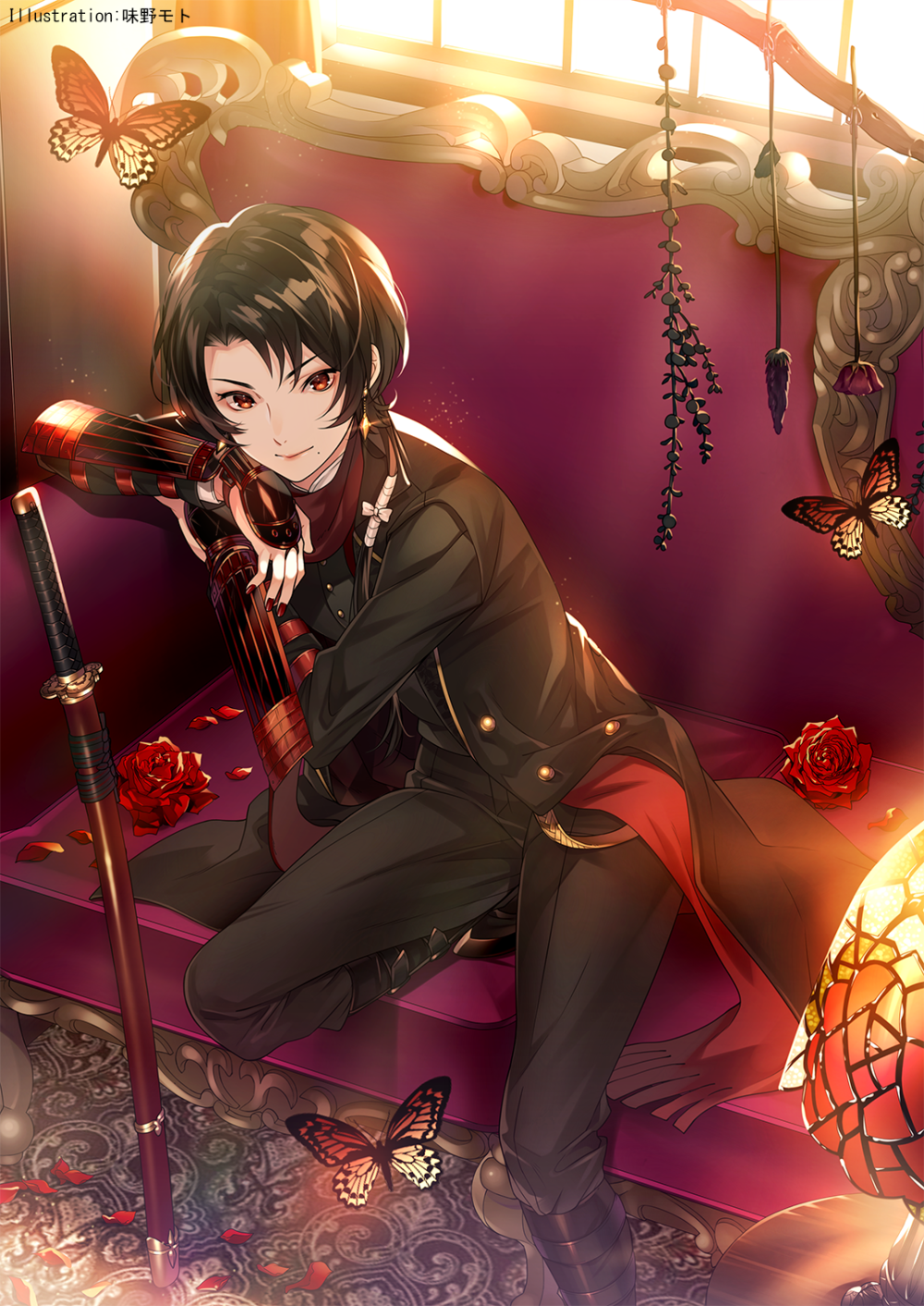 刀剑乱舞加州清光绘师味野モトpixivid121980本作品pixivid66728950