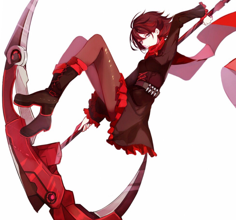 【虎斑*收集】武器娘&战姬 <血染江山的画，怎敌你眉间一点朱砂> p站高清美图