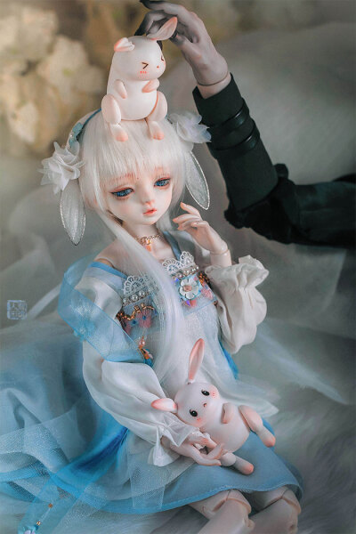 龙魂人形社 月女 BJD SD 娃娃 动漫 玩具 人偶手办 四分