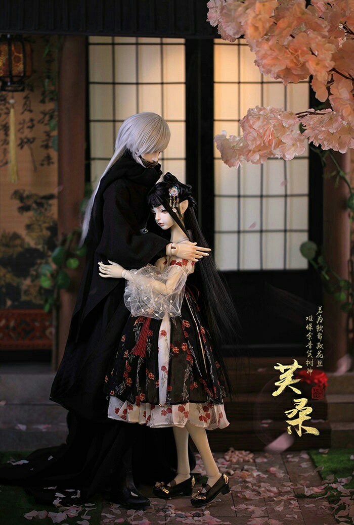 芙桑古风恋人sd娃娃bjd玩具人偶壁纸萌物精致龙魂人形社