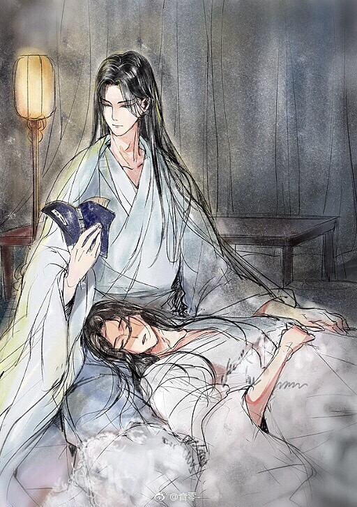 画师@音零— 魔道祖师 魏无羡 蓝忘机