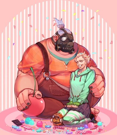 ROADHOG JUNKRAT 路霸 狂鼠