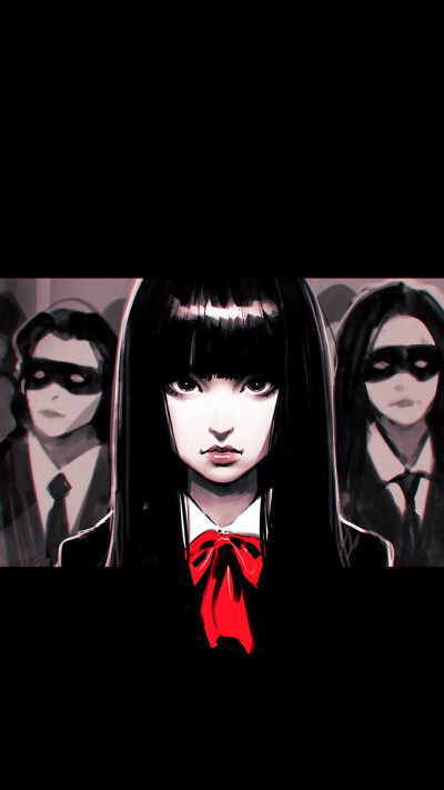 iPhone壁纸 插画师：IIya Kuvshinov 