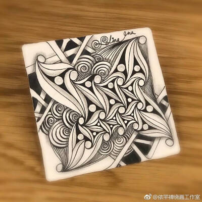 缠绕画