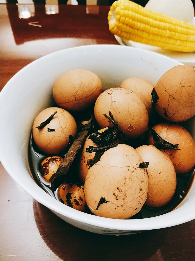 吃腻了水煮蛋，还有茶叶蛋。