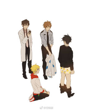 恋与制作人   四个男人的日常2