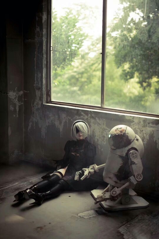 #尼尔·机械纪元##COSPLAY#
【コス】共存 共生
【2B CN：百迦
摄影：@TkmemoCom】